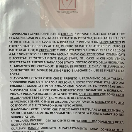 Nel Cuore Di Apartment Amantea